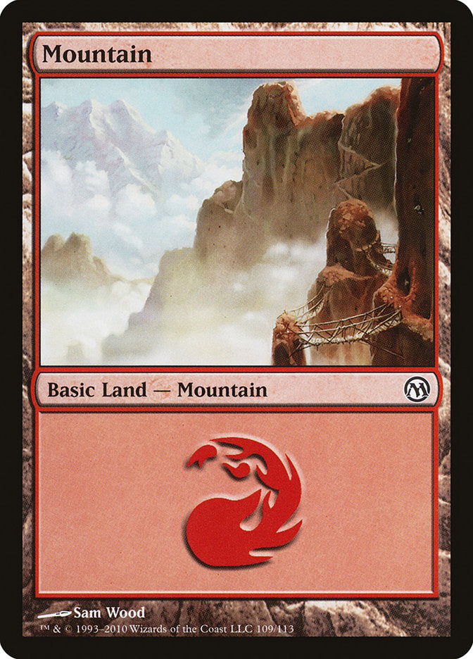 Mountain (109) [Duels of the Planeswalkers] | Yard's Games Ltd