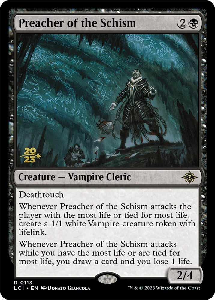 Preacher of the Schism [The Lost Caverns of Ixalan Prerelease Cards] | Yard's Games Ltd