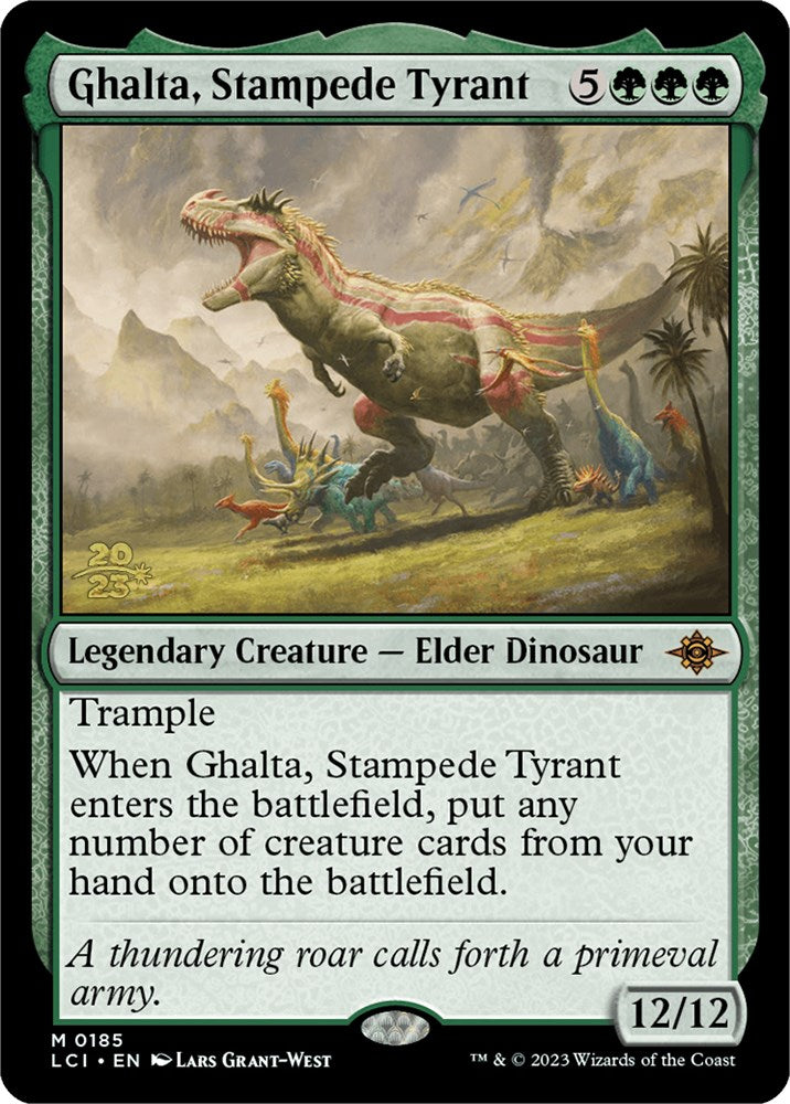 Ghalta, Stampede Tyrant [The Lost Caverns of Ixalan Prerelease Cards] | Yard's Games Ltd