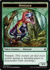 Dinosaur // Treasure (009) Double-Sided Token [Ixalan Tokens] | Yard's Games Ltd