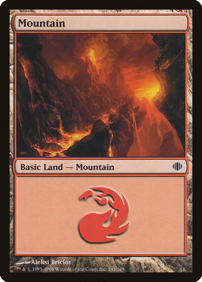 Mountain (243) [Shards of Alara] | Yard's Games Ltd