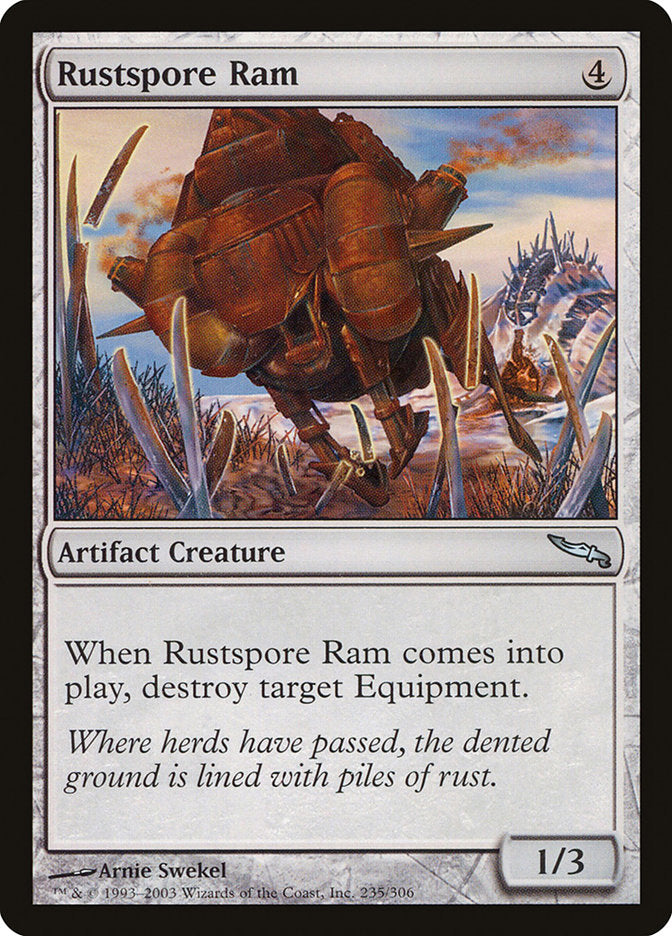 Rustspore Ram [Mirrodin] | Yard's Games Ltd