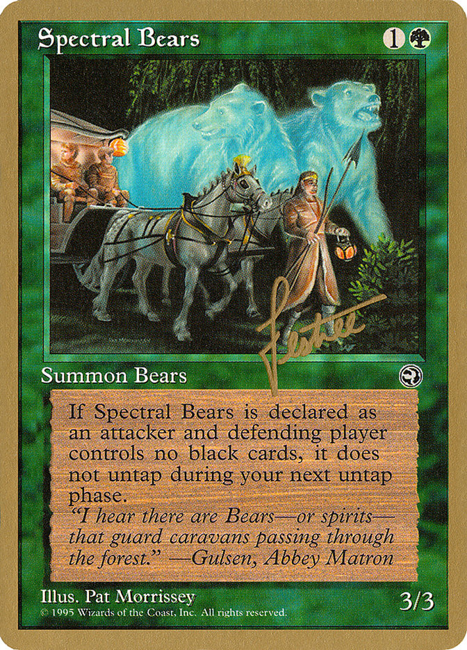 Spectral Bears (Bertrand Lestree) [Pro Tour Collector Set] | Yard's Games Ltd