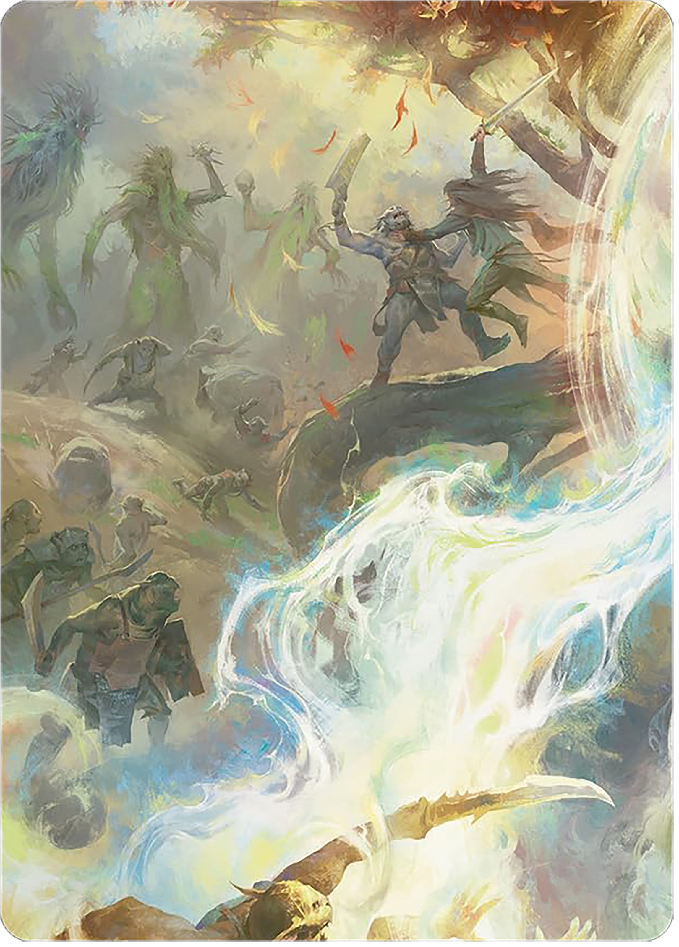 Arboreal Alliance Art Card [The Lord of the Rings: Tales of Middle-earth Art Series] | Yard's Games Ltd
