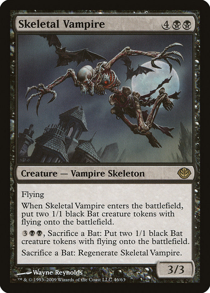 Skeletal Vampire [Duel Decks: Garruk vs. Liliana] | Yard's Games Ltd