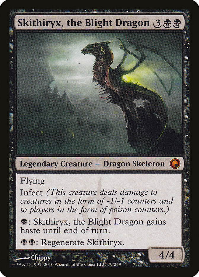 Skithiryx, the Blight Dragon [Scars of Mirrodin] | Yard's Games Ltd