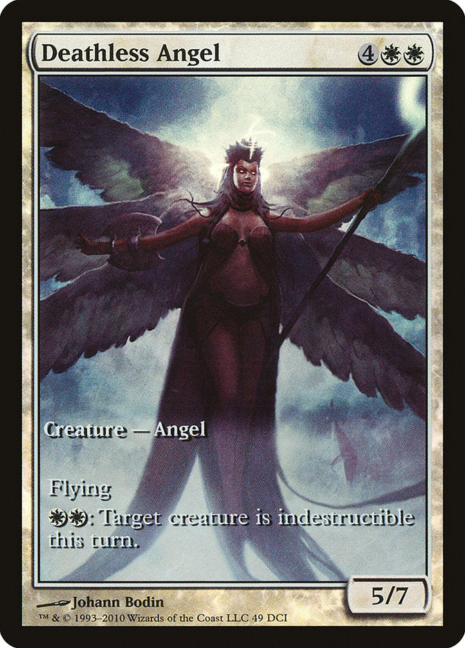 Deathless Angel (Game Day) (Extended Art) [Rise of the Eldrazi Promos] | Yard's Games Ltd