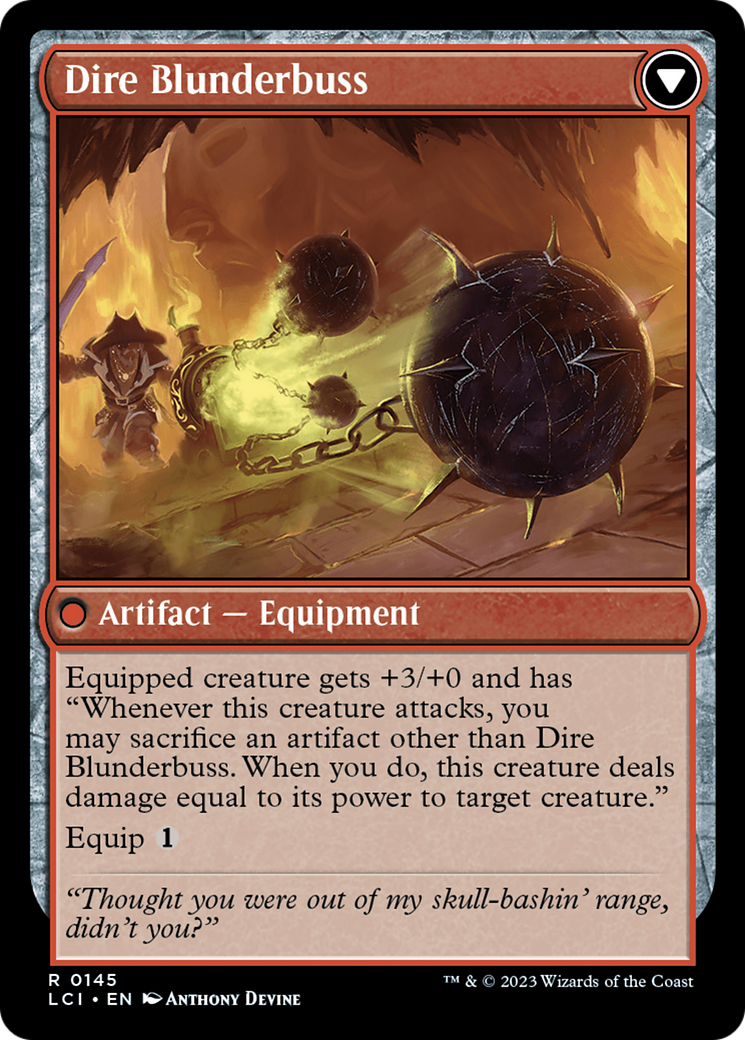 Dire Flail [The Lost Caverns of Ixalan] | Yard's Games Ltd