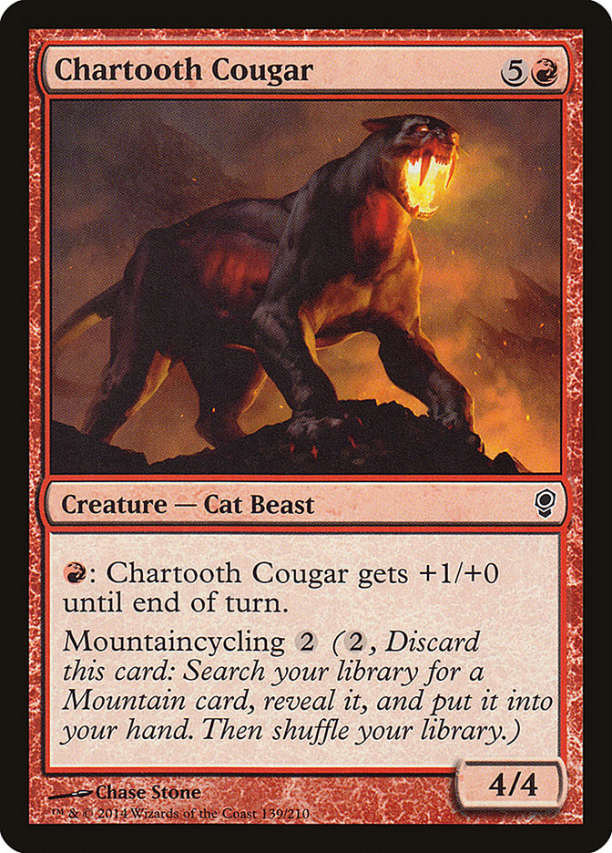 Chartooth Cougar [Conspiracy] | Yard's Games Ltd