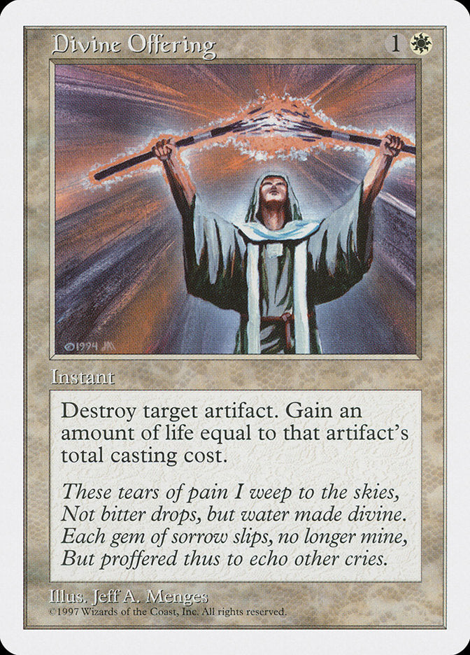 Divine Offering [Fifth Edition] | Yard's Games Ltd