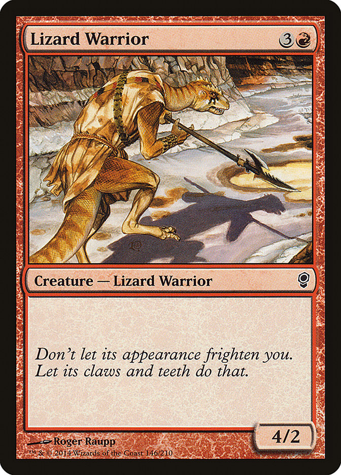 Lizard Warrior [Conspiracy] | Yard's Games Ltd