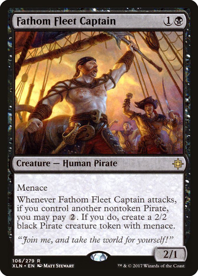 Fathom Fleet Captain [Ixalan] | Yard's Games Ltd