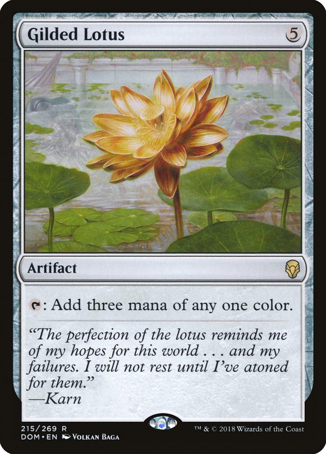 Gilded Lotus [Dominaria] | Yard's Games Ltd
