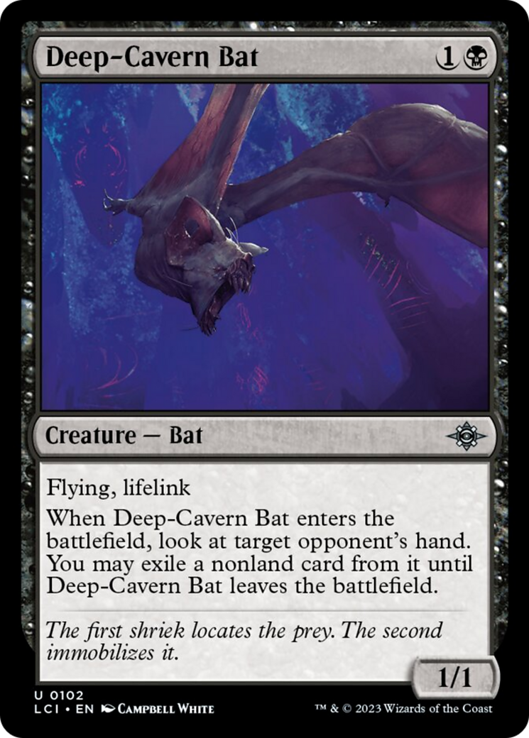 Deep-Cavern Bat [The Lost Caverns of Ixalan] | Yard's Games Ltd