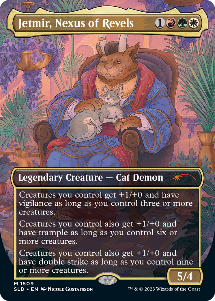 Jetmir, Nexus of Revels // Jetmir, Nexus of Revels [Secret Lair Commander Deck: Raining Cats and Dogs] | Yard's Games Ltd