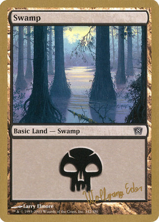 Swamp (342) - 2003 Wolfgang Eder (8ED) [World Championship Decks 2003] | Yard's Games Ltd