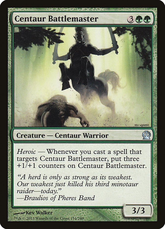 Centaur Battlemaster [Theros] | Yard's Games Ltd