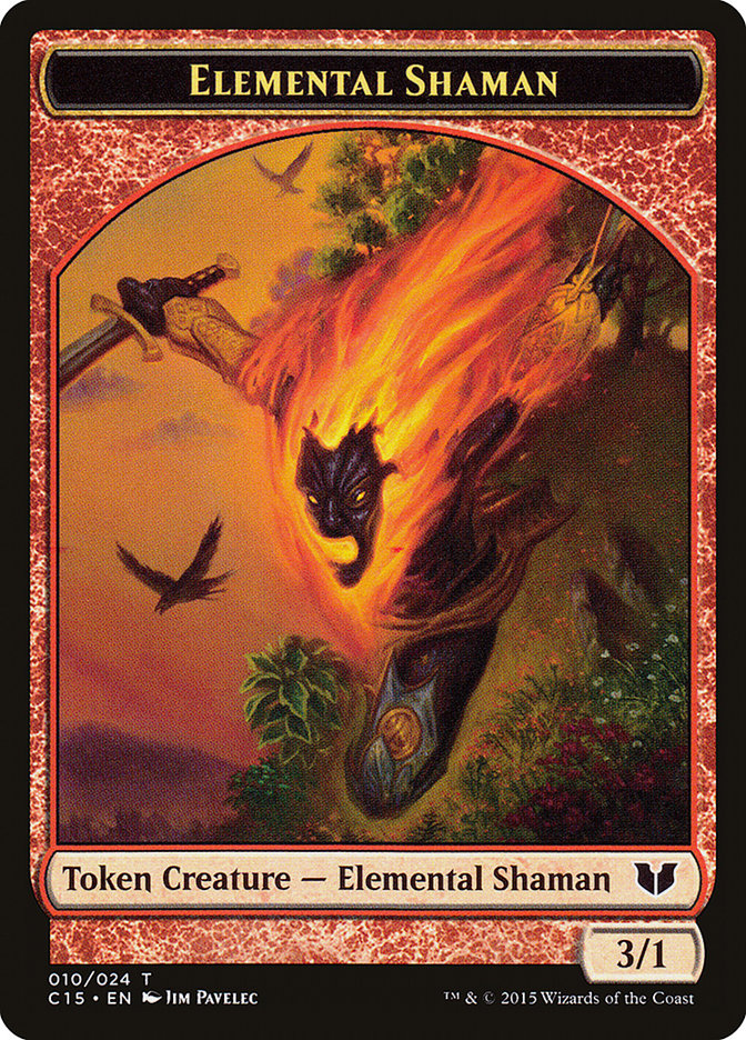Elemental Shaman Token [Commander 2015 Tokens] | Yard's Games Ltd