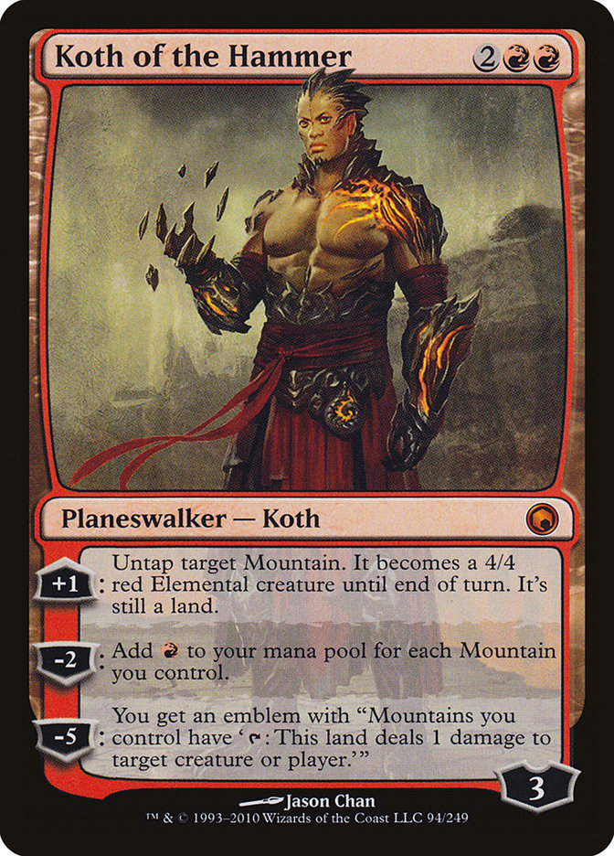 Koth of the Hammer [Scars of Mirrodin] | Yard's Games Ltd