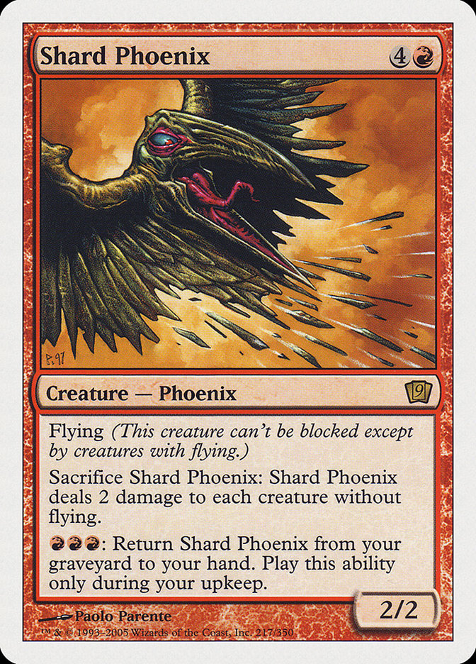 Shard Phoenix [Ninth Edition] | Yard's Games Ltd