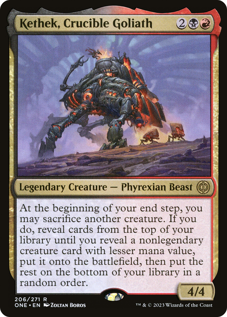 Kethek, Crucible Goliath [Phyrexia: All Will Be One] | Yard's Games Ltd