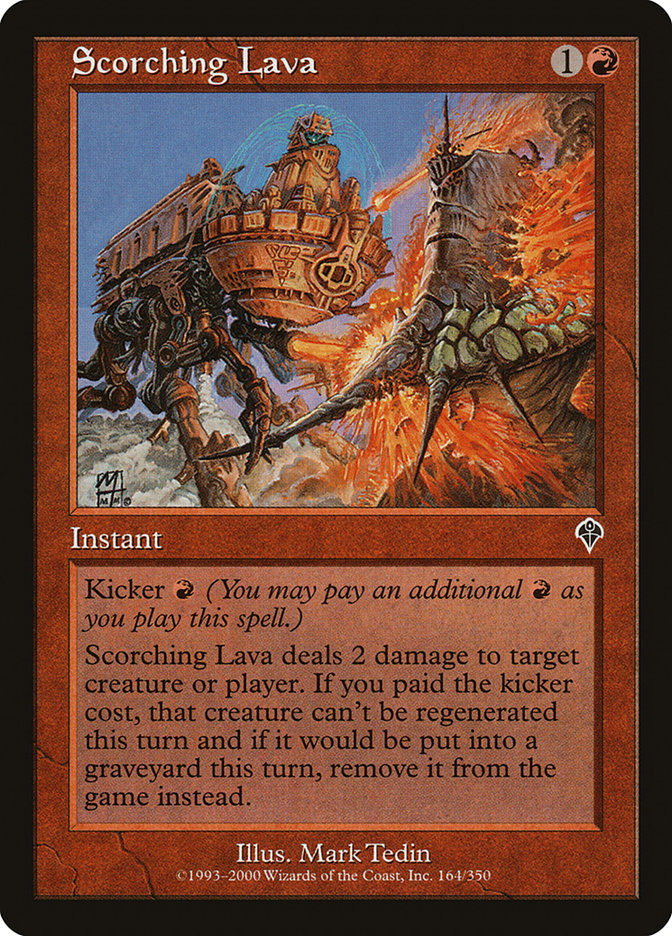 Scorching Lava [Invasion] | Yard's Games Ltd
