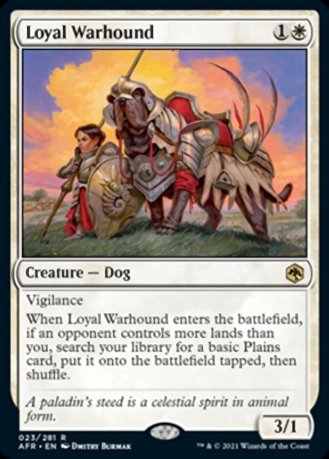Loyal Warhound [Dungeons & Dragons: Adventures in the Forgotten Realms] | Yard's Games Ltd