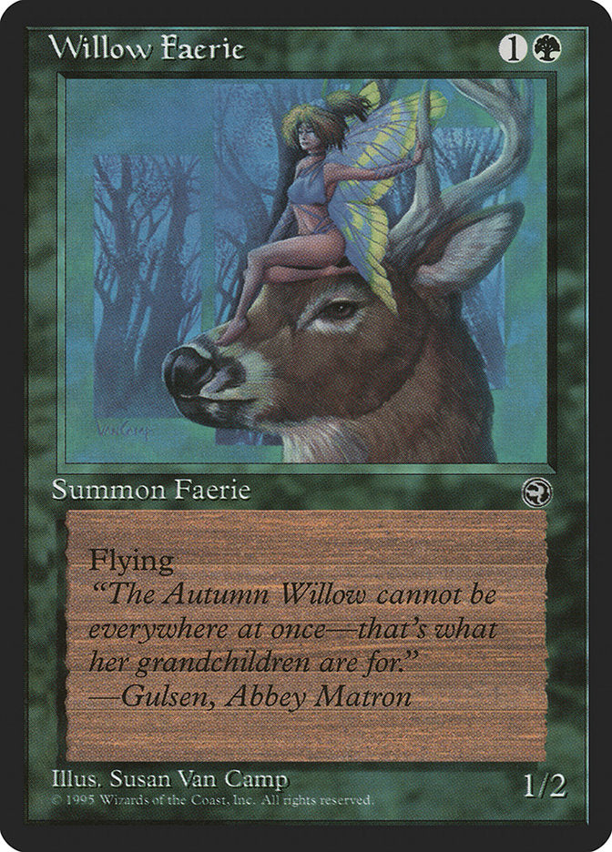 Willow Faerie (Gulsen Flavor Text) [Homelands] | Yard's Games Ltd