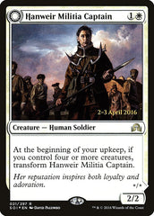 Hanweir Militia Captain // Westvale Cult Leader [Shadows over Innistrad Prerelease Promos] | Yard's Games Ltd