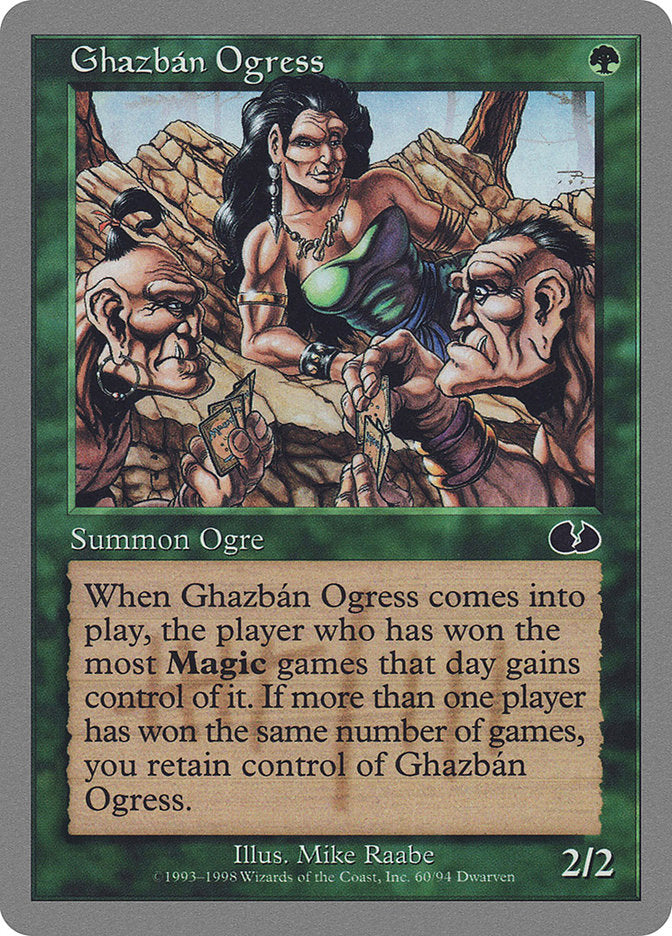 Ghazban Ogress [Unglued] | Yard's Games Ltd