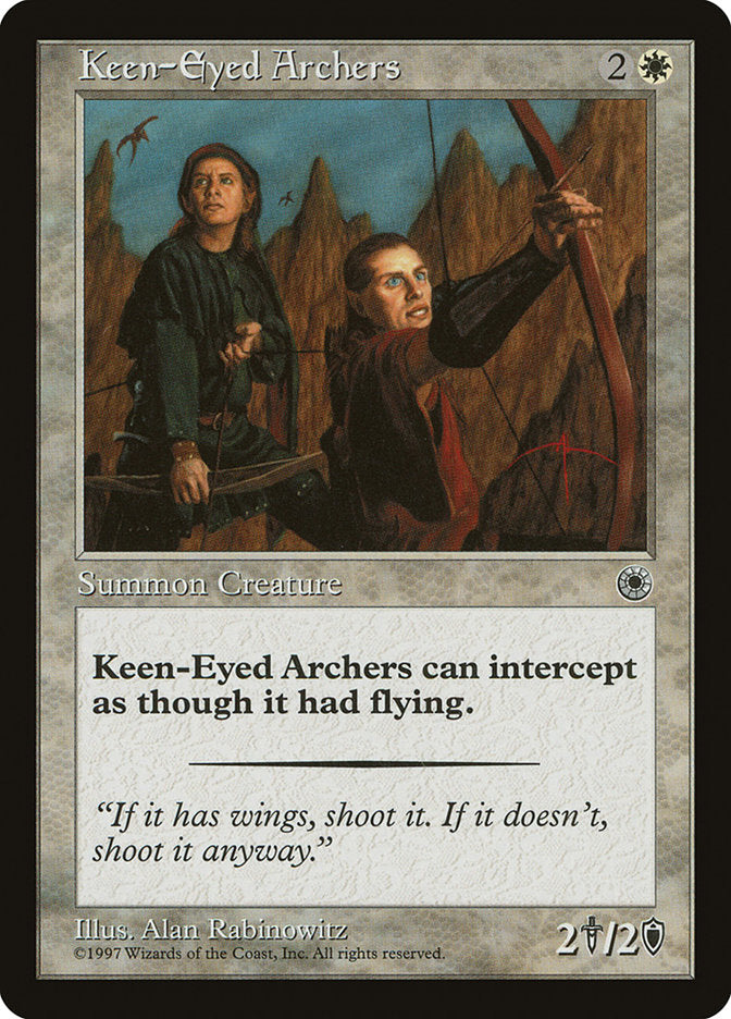 Keen-Eyed Archers [Portal] | Yard's Games Ltd