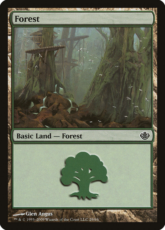Forest (29) [Duel Decks: Garruk vs. Liliana] | Yard's Games Ltd