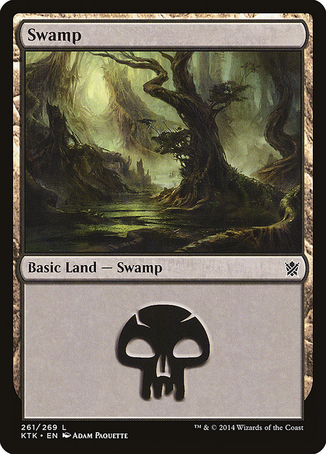 Swamp (261) [Khans of Tarkir] | Yard's Games Ltd