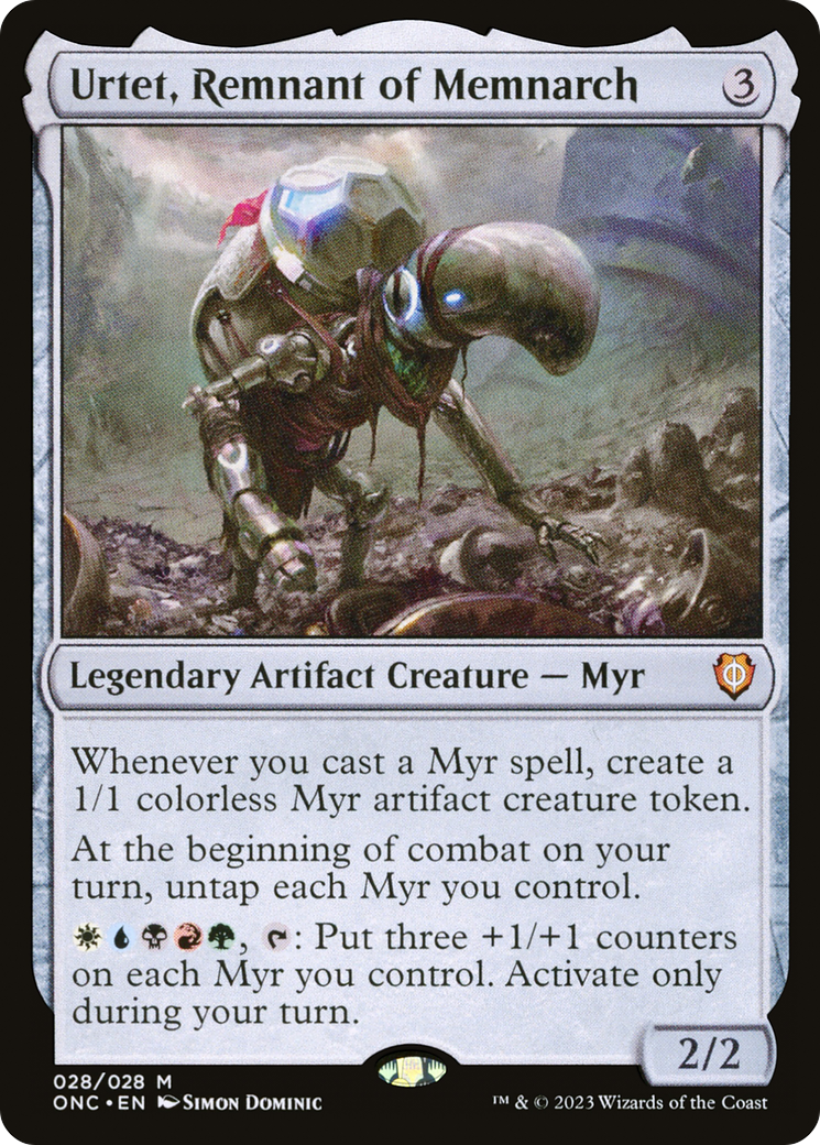 Urtet, Remnant of Memnarch [Phyrexia: All Will Be One Commander] | Yard's Games Ltd