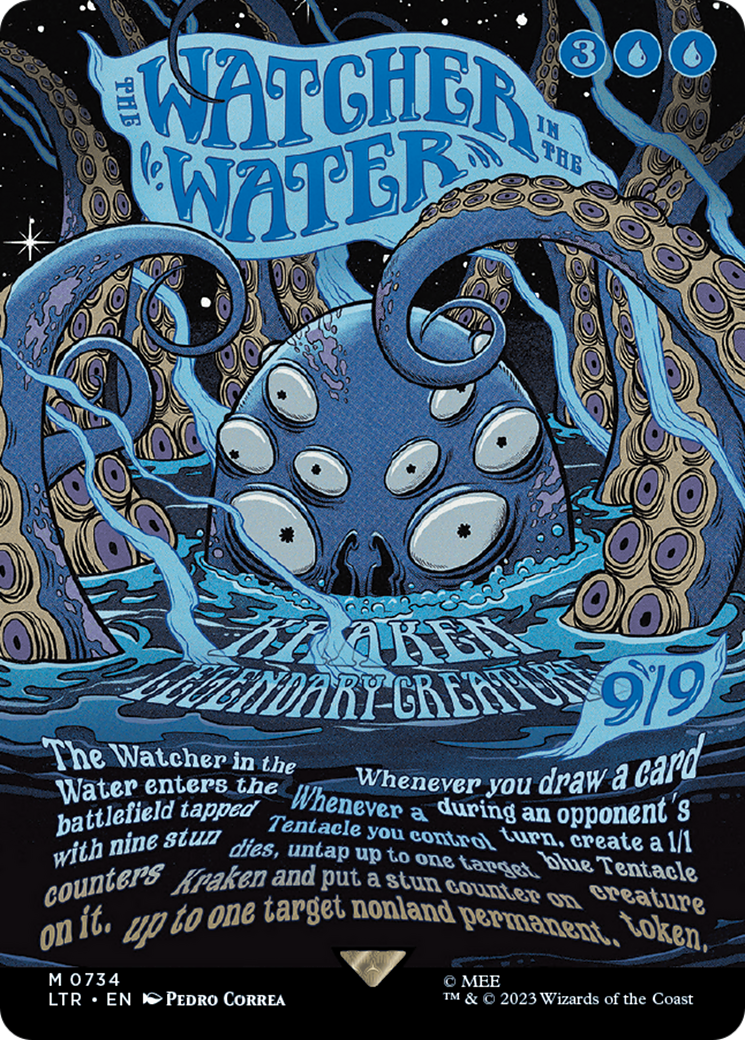 The Watcher in the Water (Borderless Poster) [The Lord of the Rings: Tales of Middle-Earth] | Yard's Games Ltd