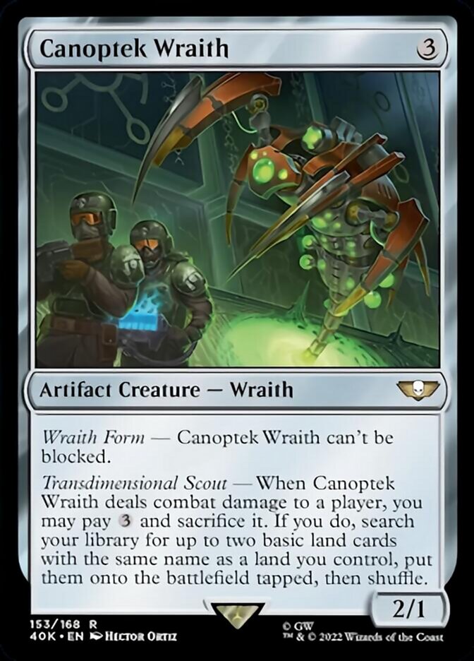 Canoptek Wraith [Warhammer 40,000] | Yard's Games Ltd