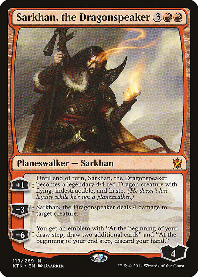 Sarkhan, the Dragonspeaker [Khans of Tarkir] | Yard's Games Ltd