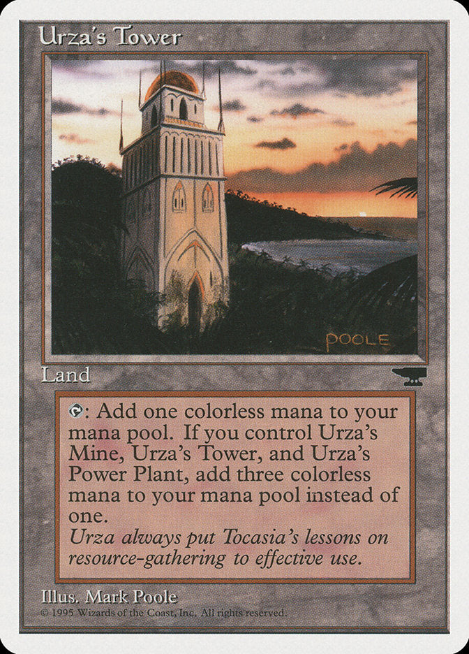 Urza's Tower (Sunset) [Chronicles] | Yard's Games Ltd