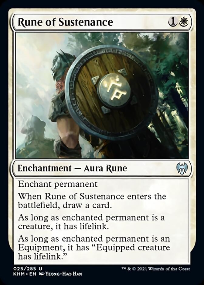 Rune of Sustenance [Kaldheim] | Yard's Games Ltd