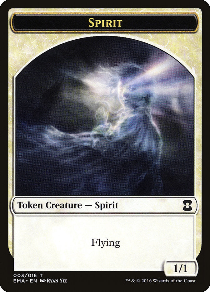 Spirit Token (003/016) [Eternal Masters Tokens] | Yard's Games Ltd