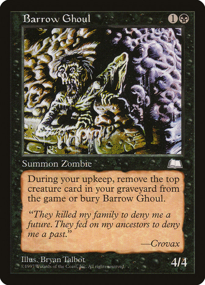 Barrow Ghoul [Weatherlight] | Yard's Games Ltd