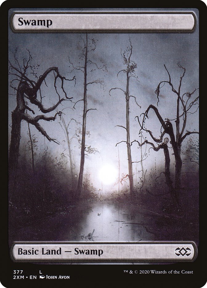 Swamp (377) [Double Masters] | Yard's Games Ltd