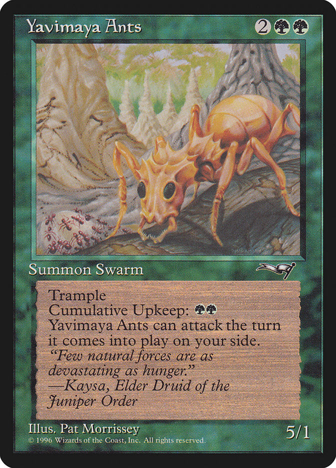 Yavimaya Ants [Alliances] | Yard's Games Ltd