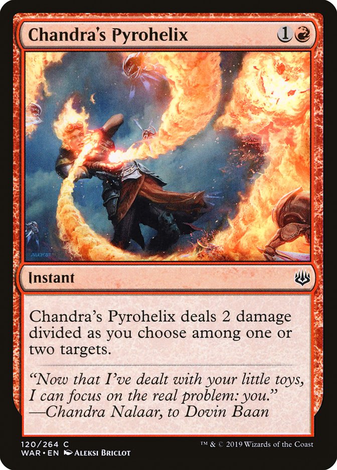 Chandra's Pyrohelix [War of the Spark] | Yard's Games Ltd