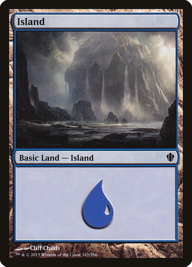 Island (342) [Commander 2013] | Yard's Games Ltd