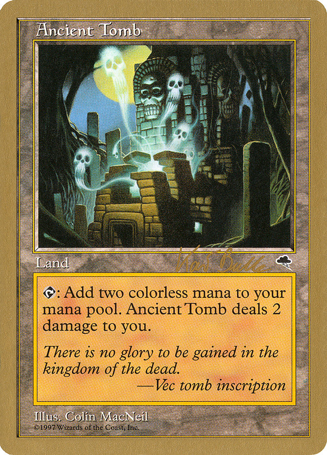 Ancient Tomb (Kai Budde) [World Championship Decks 1999] | Yard's Games Ltd