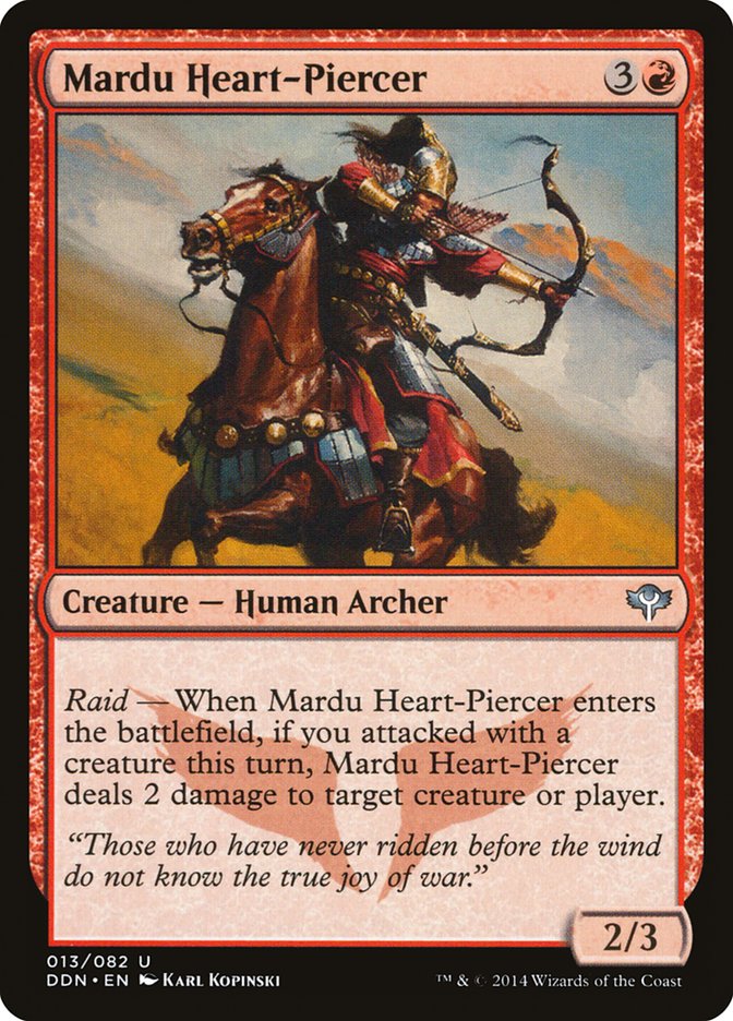 Mardu Heart-Piercer [Duel Decks: Speed vs. Cunning] | Yard's Games Ltd