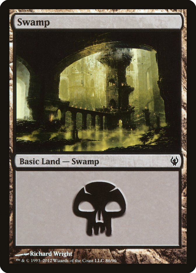 Swamp (86) [Duel Decks: Izzet vs. Golgari] | Yard's Games Ltd