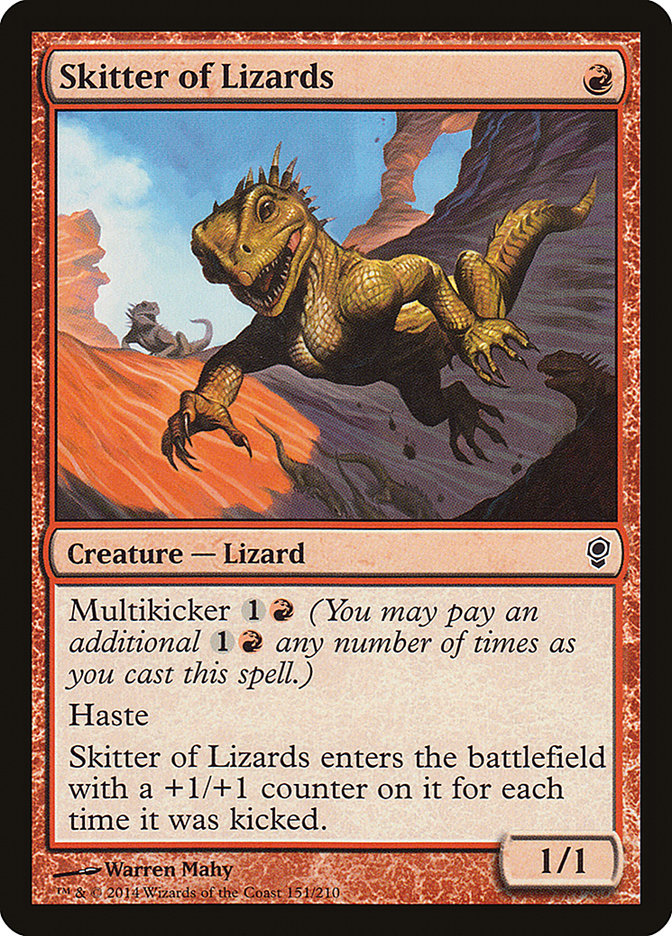 Skitter of Lizards [Conspiracy] | Yard's Games Ltd