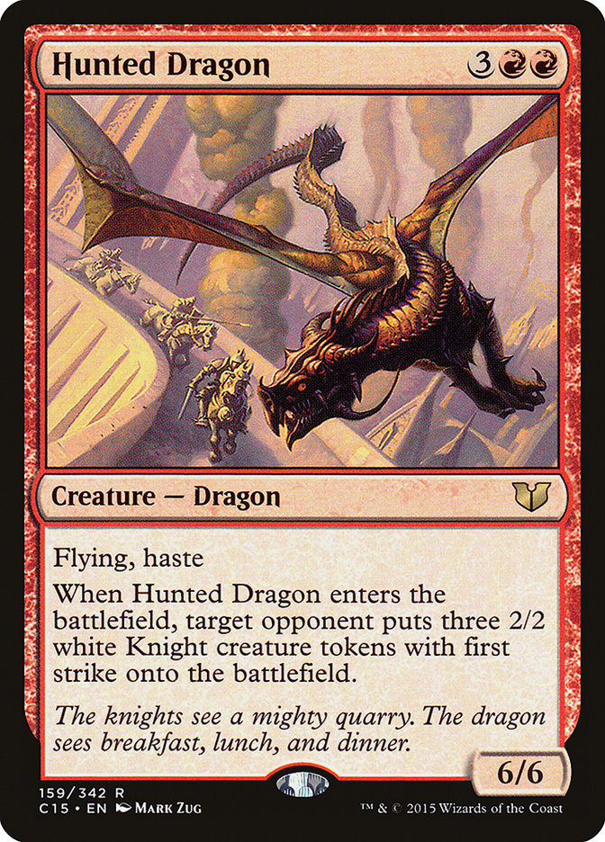 Hunted Dragon [Commander 2015] | Yard's Games Ltd